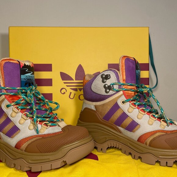 [SOLD] Gucci X Adidas Sneaker Boot - Size 36 (US 5.5) - Picture 7 of 16